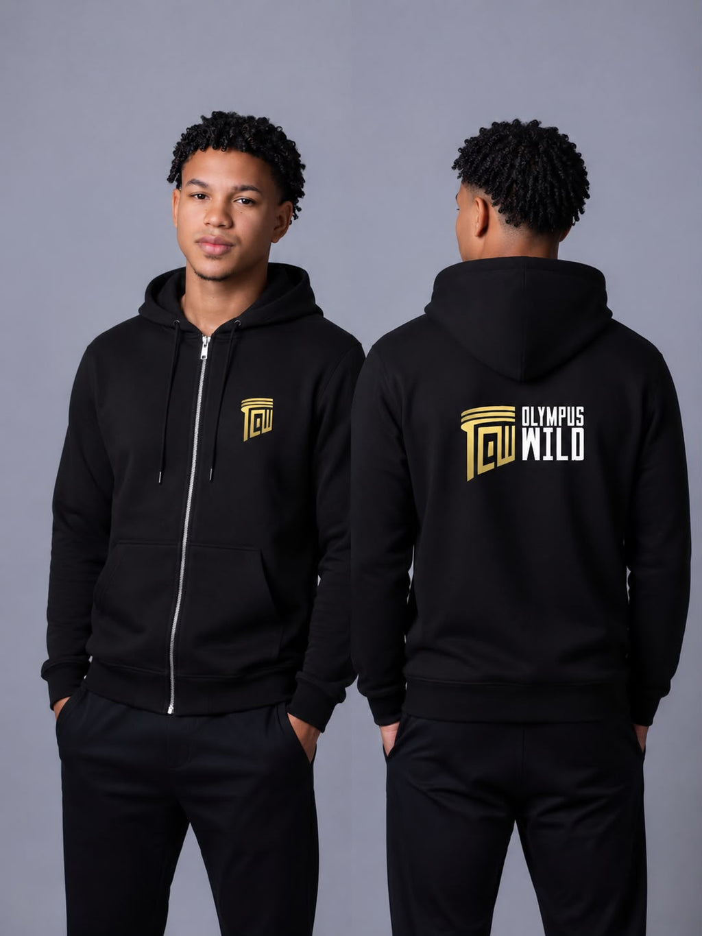 Basic Zip Hoodie